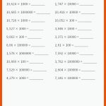 Multiplizieren Sie Dezimalzahlen Mit Zehnerpotenzen Mathe ... Fuer Multiplikation Von Dezimalzahlen Arbeitsblätter