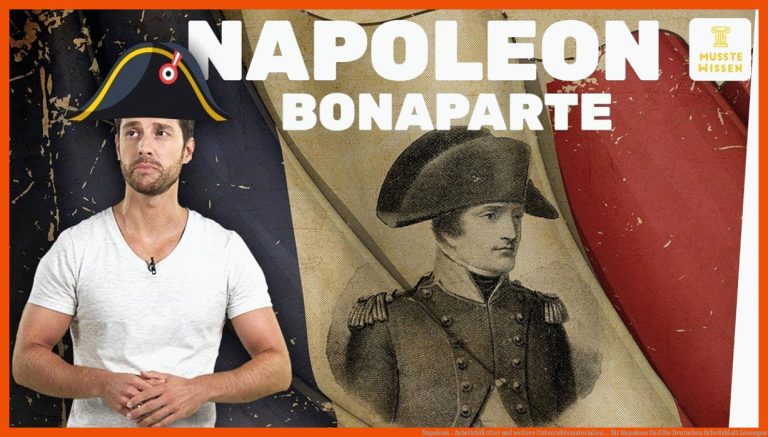 Napoleon - ArbeitsblÃ¤tter und weitere Unterrichtsmaterialien ... für napoleon und die deutschen arbeitsblatt lösungen