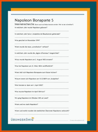 14 Napoleon Und Die Deutschen Arbeitsblatt Lösungen