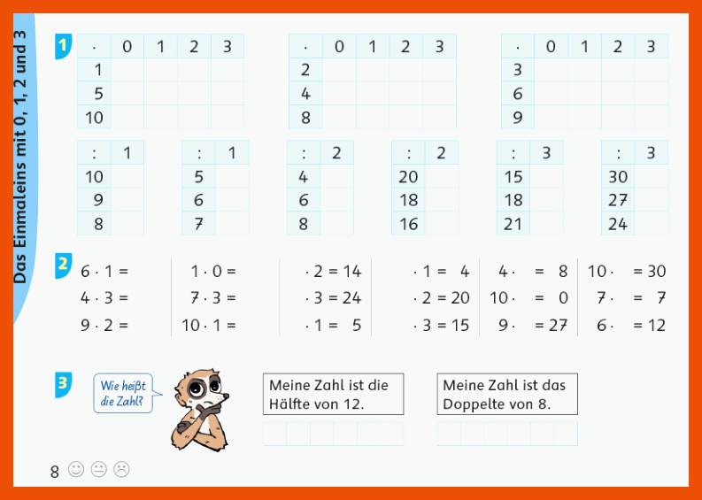 Einmaleins, Mathe, Mathe 2. Klasse: Einmaleins 2Er Reihe Arbeitsblatt