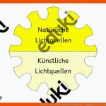 NatÃ¼rliche Und KÃ¼nstliche Lichtquellen - Legepuzzle ... Fuer Lichtquellen Arbeitsblatt