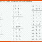 Negative Zahl Subtraktionsnummer Zeile Arbeitsblatt, Textnegative ... Fuer Addition Und Subtraktion Negativer Zahlen Arbeitsblatt