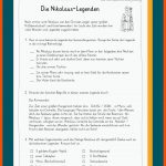 Nikolaus Fuer Goldene Welt Gedicht Arbeitsblatt