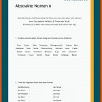 Nomen - Abstrakte Nomen Fuer Abenteuer Ernährung Arbeitsblätter
