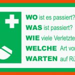 Notruf: 5 W-fragen - Notfall- Und Notruf-hinweisschilder Seton Fuer W-fragen Notruf Arbeitsblatt