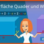 OberflÃ¤che Quader Und WÃ¼rfel Fuer Volumen Berechnen Quader Arbeitsblatt