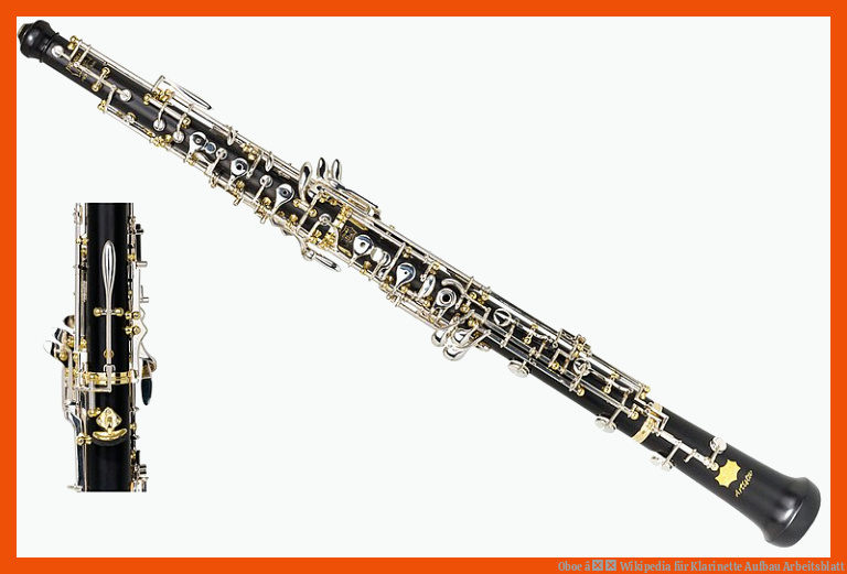 Oboe â Wikipedia für klarinette aufbau arbeitsblatt
