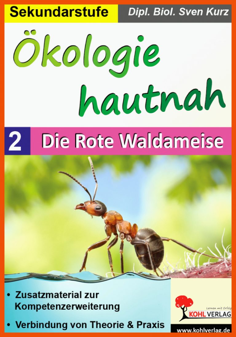 Ãkologie hautnah - Band 2: Die Rote Waldameise für rote waldameise arbeitsblatt