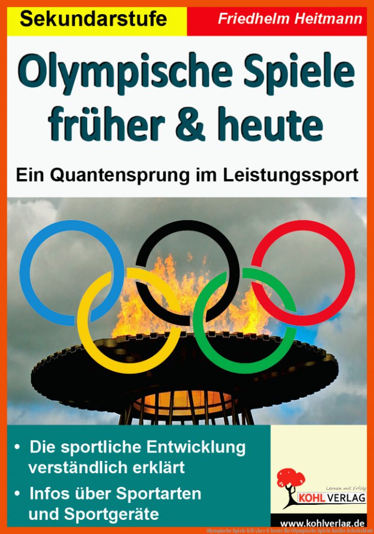 Olympische Spiele frÃ¼her & heute für olympische spiele antike arbeitsblatt