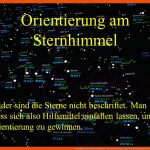 Orientierung Am Sternhimmel - Ppt Herunterladen Fuer orientierung Am Sternenhimmel Arbeitsblatt