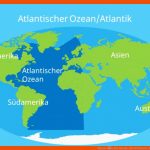 Ozeane â¢ Alle Ozeane, Alle Weltmeere, Karte Â· [mit Video] Fuer Weltmeere Arbeitsblatt
