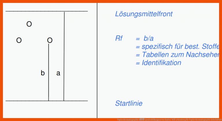 Papierchromatographie â Landesbildungsserver Baden-WÃ¼rttemberg für papierchromatographie arbeitsblatt