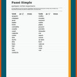 PassÃ© Simple Fuer Passe Compose Arbeitsblätter