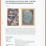 Paul Klee Und Seine Musik-kunstwerke - Malen, Collagieren, Farben ... Fuer Zeichnen Kunstunterricht Arbeitsblätter