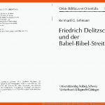 Pdf) Friedrich Delitzsch Und Der Babel-bibel-streit, Fribourg ... Fuer Sprachanalyse Happy End Arbeitsblatt