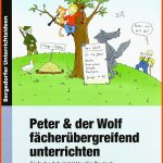 Peter & Der Wolf FÃ¤cherÃ¼bergreifend Unterrichten: Einfache ... Fuer 4 Klasse Sachunterricht Arbeitsblätter
