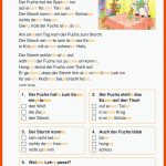 Pin Auf Deutsch Grundschule Unterrichtsmaterialien Fuer Der Fuchs Und Der Storch Arbeitsblatt