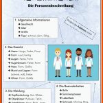 Pin Auf Deutsch Grundschule Unterrichtsmaterialien Fuer Personenbeschreibung Arbeitsblatt Mit Lösungen