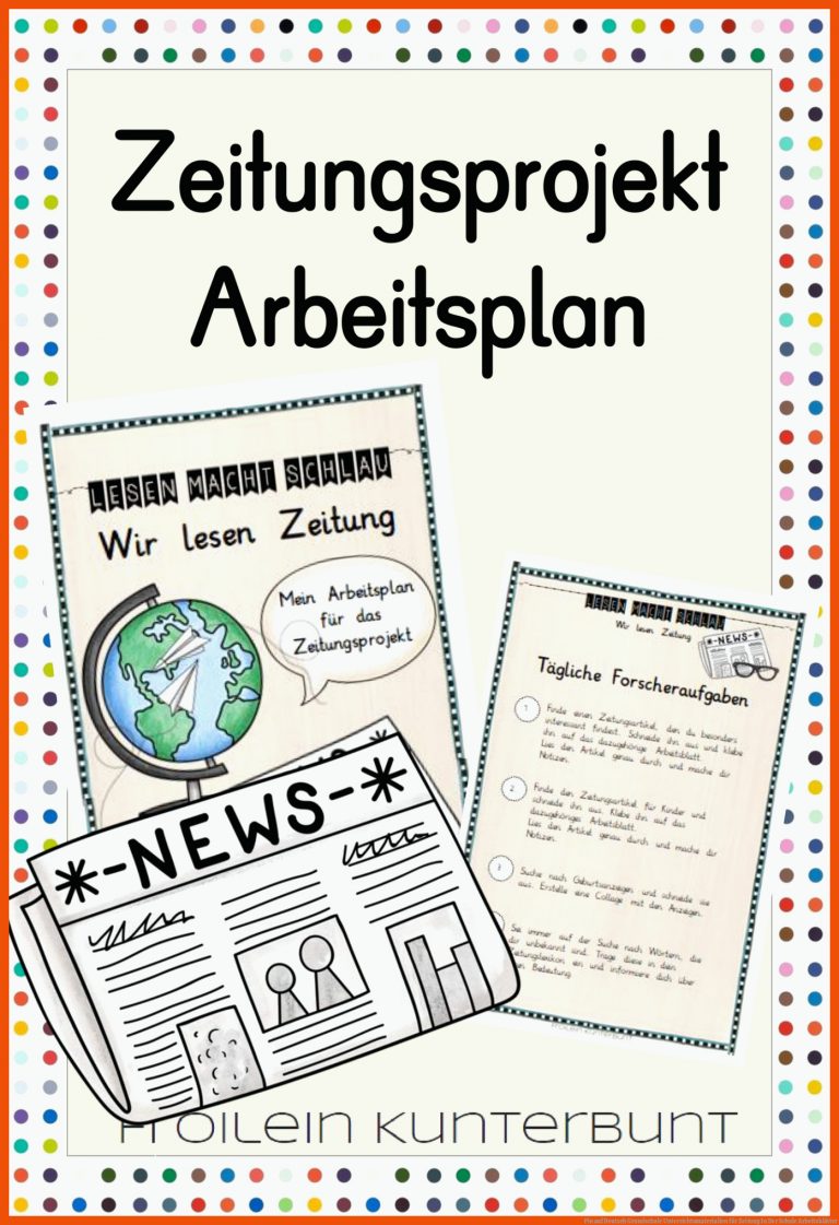 Pin auf Deutsch Grundschule Unterrichtsmaterialien für zeitung in der schule arbeitsblätter