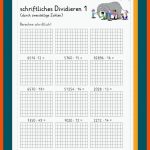Pin Auf Deutsch Lernen Fuer Schriftliche Division Arbeitsblätter Klasse 5