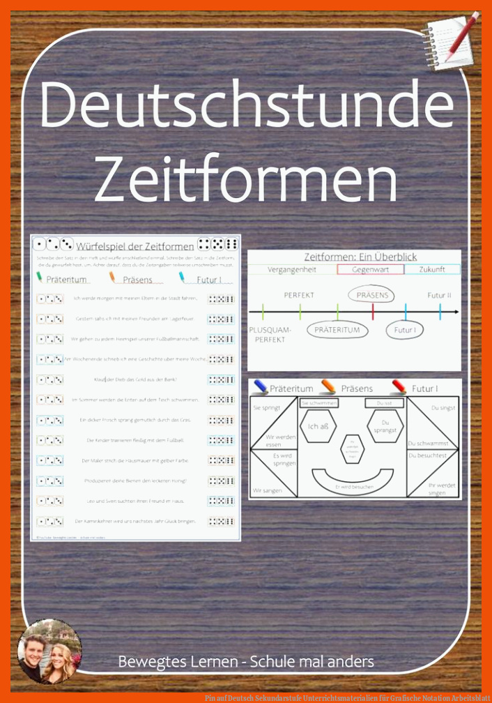 Pin auf Deutsch Sekundarstufe Unterrichtsmaterialien für grafische notation arbeitsblatt
