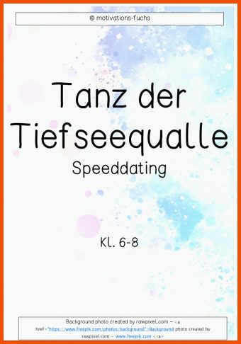 Tanz Der Tiefseequalle Arbeitsblätter Lösungen