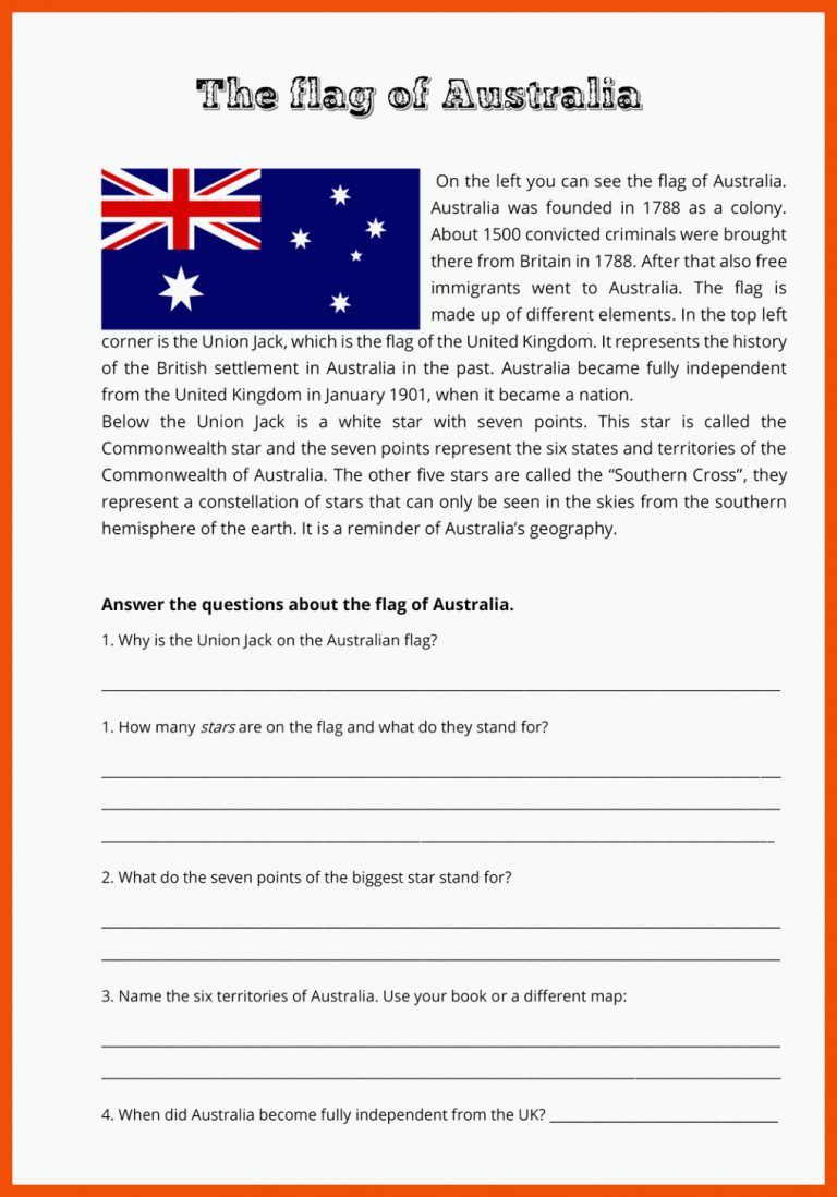 Pin auf Englisch Sekundarstufe Unterrichtsmaterialien für arbeitsblätter australien kostenlos englisch