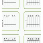 Pin Auf Matematyka Fuer Schriftliche Multiplikation Arbeitsblätter 5 Klasse