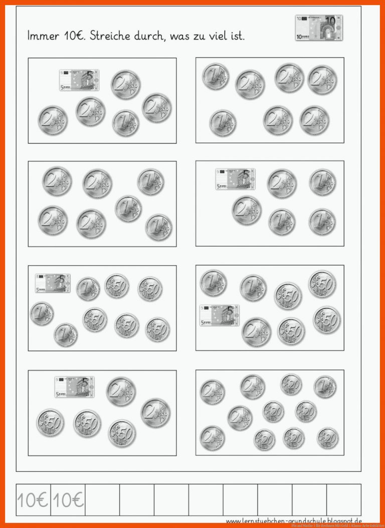 Pin Auf Mathe 1 Fuer Rechnen Mit Geld 1 Klasse Arbeitsblätter