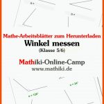 Pin Auf Mathe (5/6. Klasse) Fuer Mathe Arbeitsblätter Klasse 6 Winkel Zum Ausdrucken