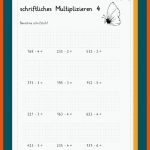 Pin Auf Mathe Fuer Schriftliche Multiplikation Arbeitsblätter 4. Klasse