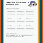 Pin Auf Mathe Fuer Schriftliche Multiplikation Arbeitsblätter 4. Klasse