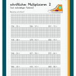 Pin Auf Mathe Fuer Schriftliche Multiplikation Arbeitsblätter 5 Klasse