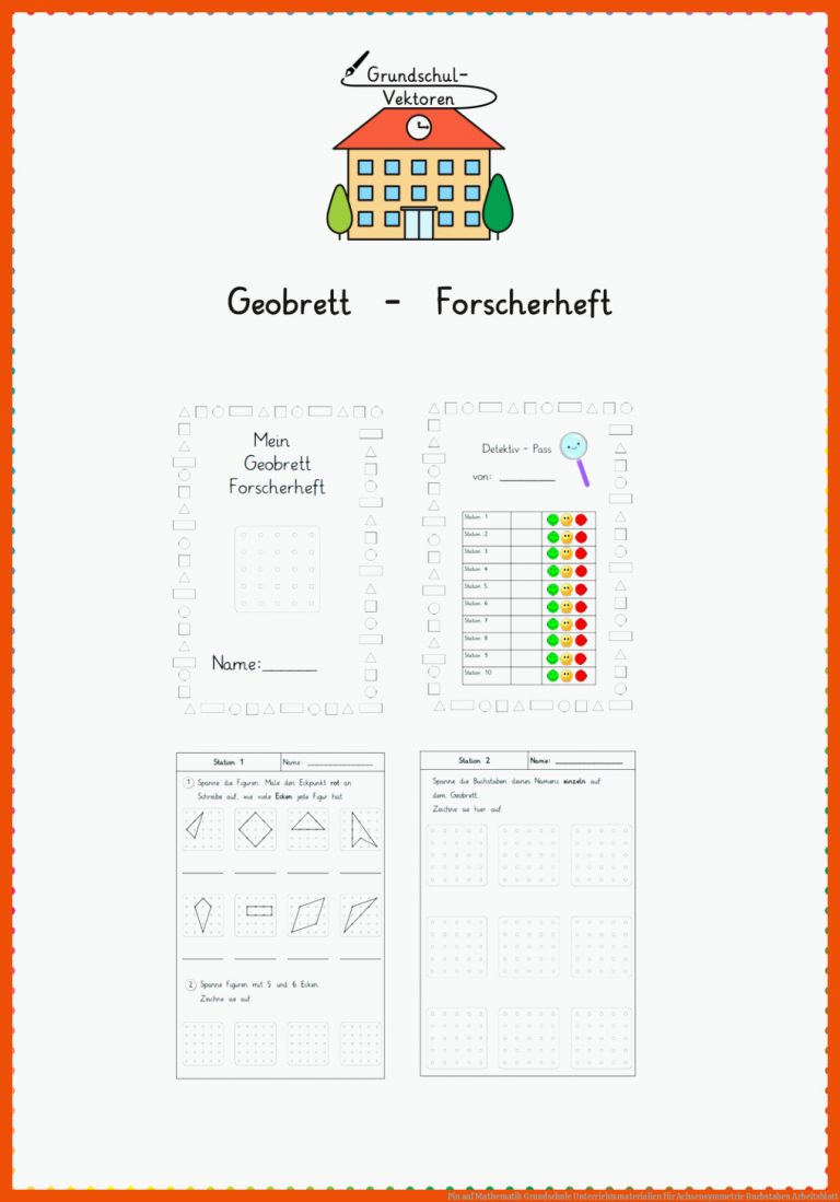 Pin auf Mathematik Grundschule Unterrichtsmaterialien für achsensymmetrie buchstaben arbeitsblatt
