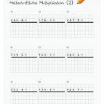 Pin Auf Mathematik Grundschule Unterrichtsmaterialien Fuer Halbschriftliche Multiplikation Arbeitsblätter Klasse 3