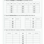 Pin Auf Mathematik Grundschule Unterrichtsmaterialien Fuer Nachbarzahlen 4. Klasse Arbeitsblatt