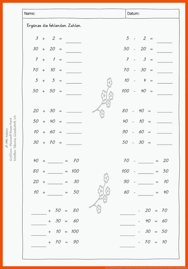 Pin auf Mathematik Grundschule Unterrichtsmaterialien für rechnen für senioren arbeitsblätter