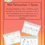 Pin Auf MÃ¼lltrennung Fuer Arbeitsblatt Mülltrennung 1. Klasse