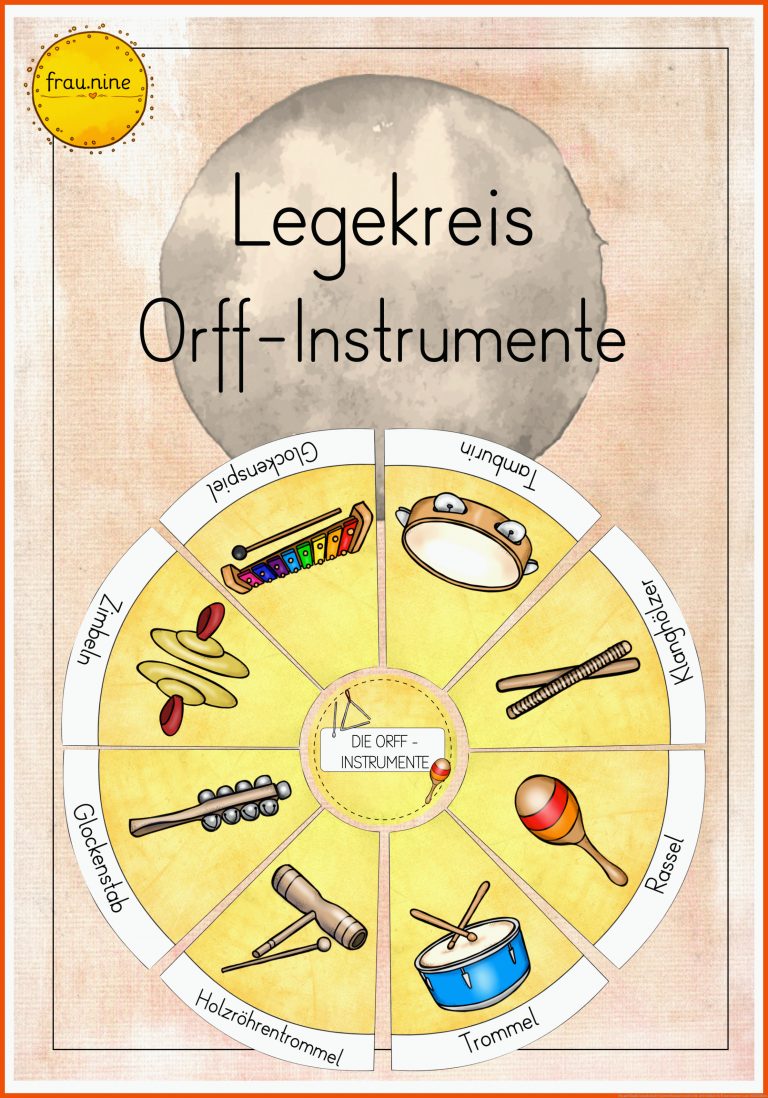 Pin auf Musik Grundschule Unterrichtsmaterialien für arbeitsblatt orff instrumente liste mit bildern