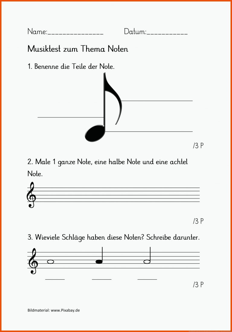 Pin auf Musik Grundschule Unterrichtsmaterialien für entwicklung der notenschrift arbeitsblatt