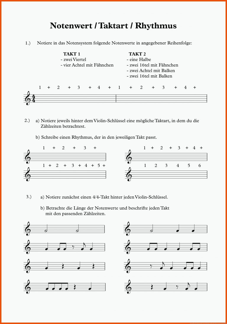 Pin auf Musik Sekundarstufe Unterrichtsmaterialien für noten lernen arbeitsblätter