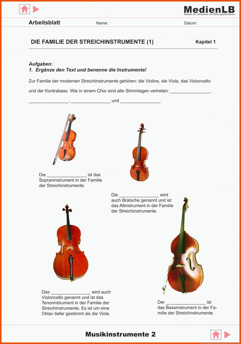 Pin auf Musik Sekundarstufe Unterrichtsmaterialien für zupfinstrumente arbeitsblatt