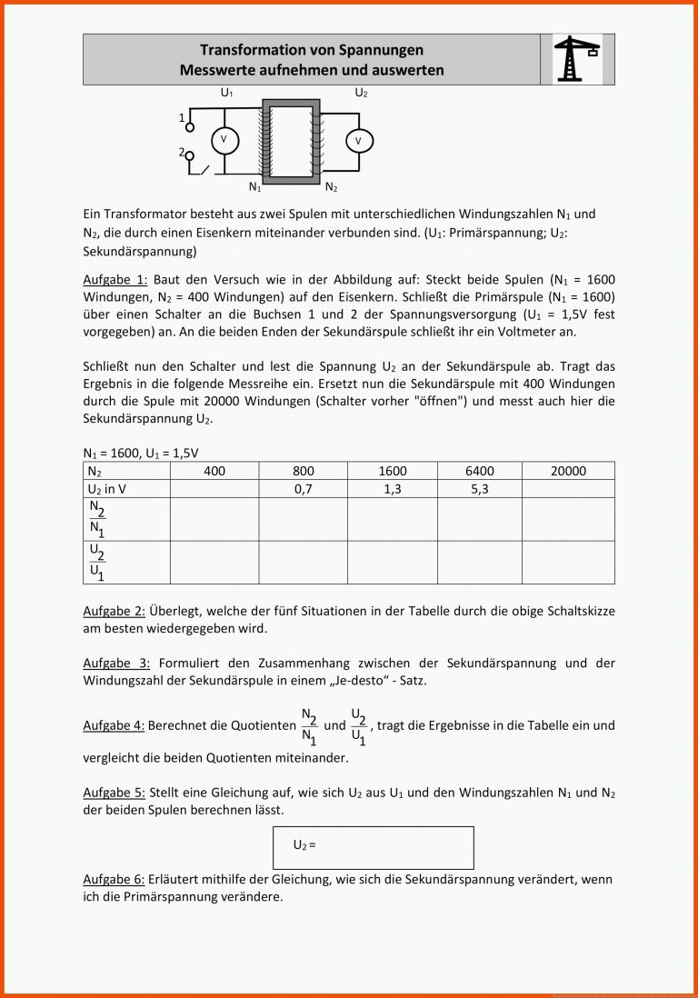 Pin auf Physik Sekundarstufe Unterrichtsmaterialien für die elektrische stromstärke arbeitsblatt lösungen