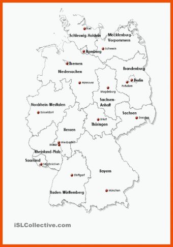 Arbeitsblatt Bundesländer Und Hauptstädte Pdf