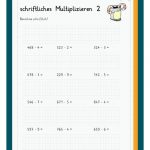 Pin Auf Schule Fuer Schriftliche Multiplikation Arbeitsblätter 5 Klasse