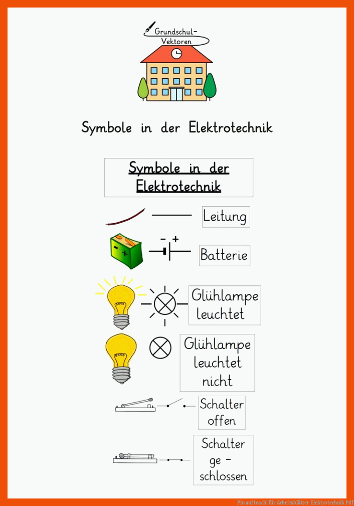 Pin auf teach! für arbeitsblätter elektrotechnik pdf