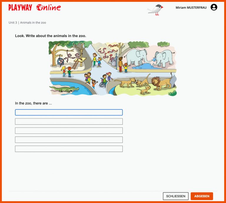 PLAYWAY online - Online-ErgÃ¤nzungen zum Englischunterricht für playway 4 arbeitsblätter