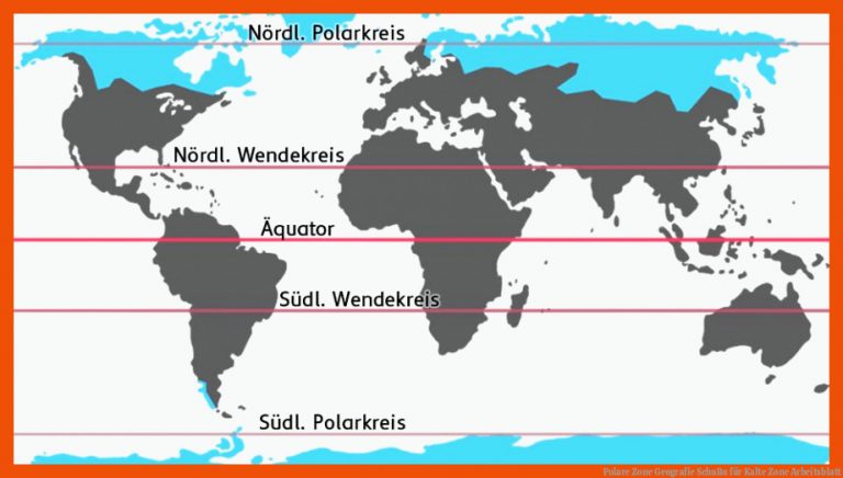 Polare Zone | Geografie | SchuBu für kalte zone arbeitsblatt