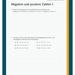 Positive Und Negative Ganze Zahlen Fuer Arbeitsblätter Zahlenstrahl übungen