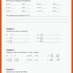 Potenzen - ArbeitsblÃ¤tter FÃ¼r Mathematik Meinunterricht ... Fuer Wechselgeld Berechnen Arbeitsblatt